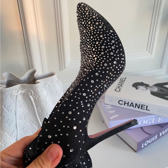 Christian Loubotin swarowski Heels boots - Picture 6 of 16